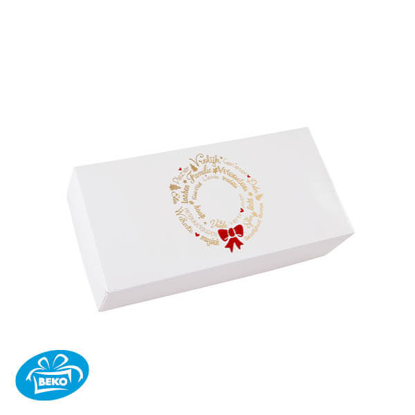 Kerst Stol 34x16x8 Bright UV+Logo