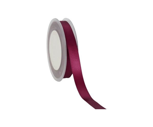 Rol zijdelint 15mm-25mtr Double F Satin Roze/Rood (DFS21.57)