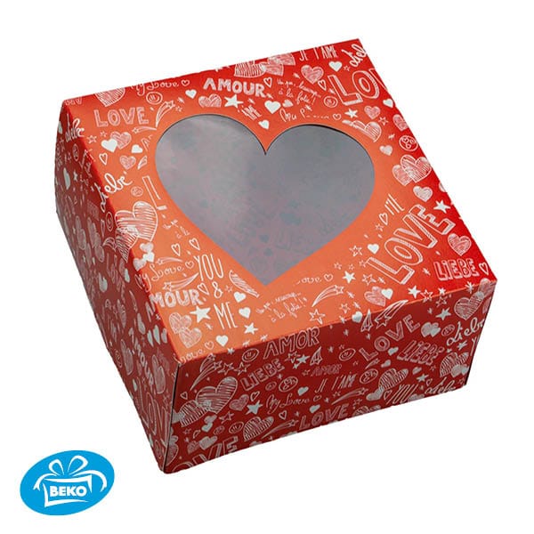Vensterdoos 19x19x9  dess.Love