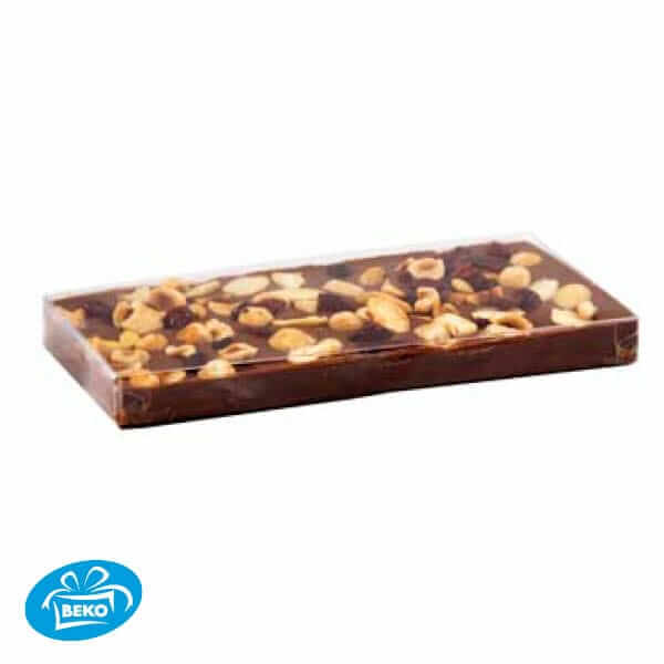 Luxe transparante doos 12x5,2x1,1 Incl.GoudZwart karton