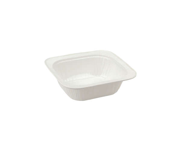 Catering Bakje, Papier, 98x82x45 mm 500 gr Wit