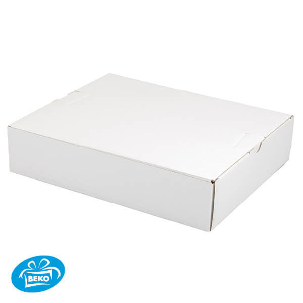Golfdoos micor 232x62x280 mm tbv Krans- of Letterdoos wit