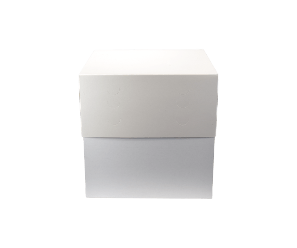 Hoge Taart Doos 30x30x30 Blanco