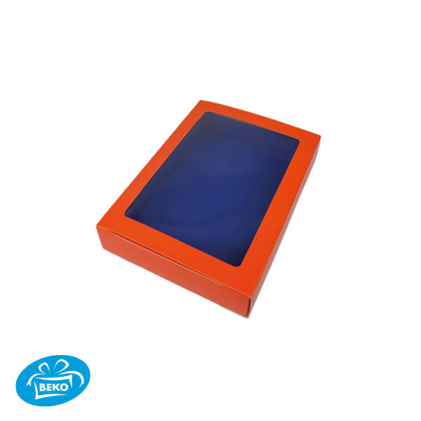 Letterds.Holwand GK-07 17,7x12,2x3,5cm Oranje schuif, blauw