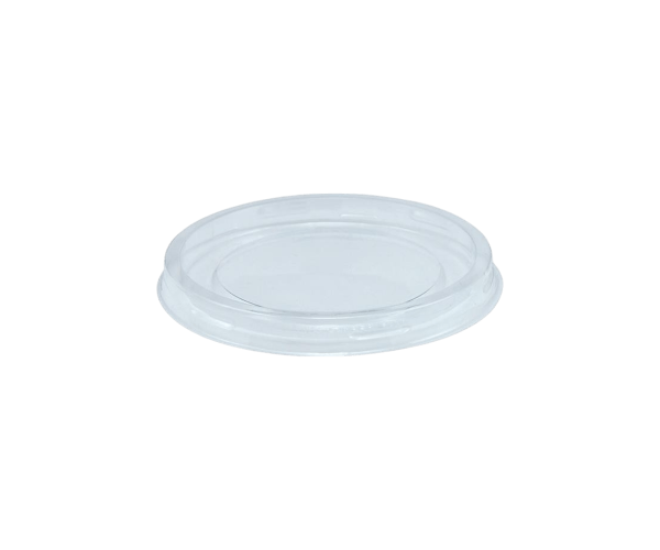 Deksel Ijsbeker Plastic plat transparant tbv 10MG 20C ø 85mm