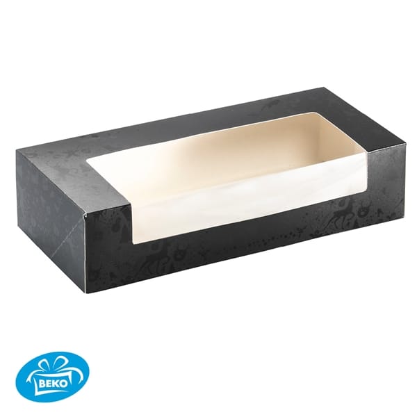 Kerst Stol 39,1x18,4x9,2 Black Glamour+Zijvenster