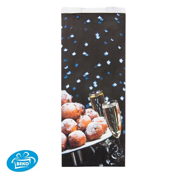 Oliebolzak ersatz 55 gr.16x26x37 Happy New Year