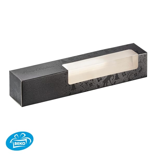 Kerst Staaf 6x6x32 Black Glamour+Zijvenster