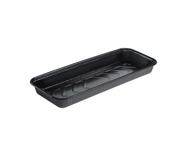 Bakschaal + Pet(binnenkant) 27,2 x8,2x 2,3 cm Zwart