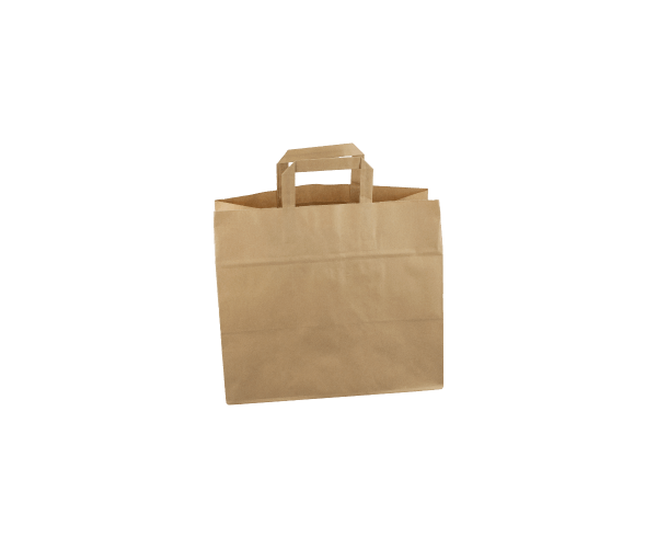 Bruin Kraft Tas 32x21x27 80gr. onbedrukt