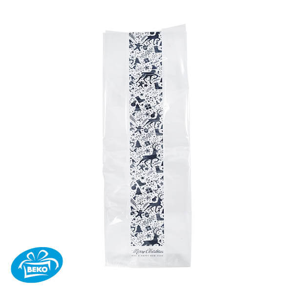 Kerst PP Zak Black Glamour 12x20x36