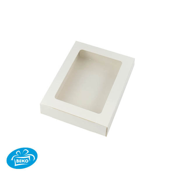 Letterds.Holwand GK-01 13,1x9,1x2,5cm Wit UV+Logo (schuif)