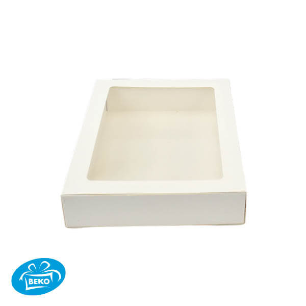 Letterds.Holwand GK-07 17,7x12,2x3,5cm Wit UV+Logo (schuif)