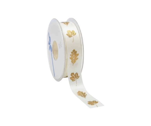 Rol zijdelint 23mm-25mtr Autumn leafs champagne 11804082602