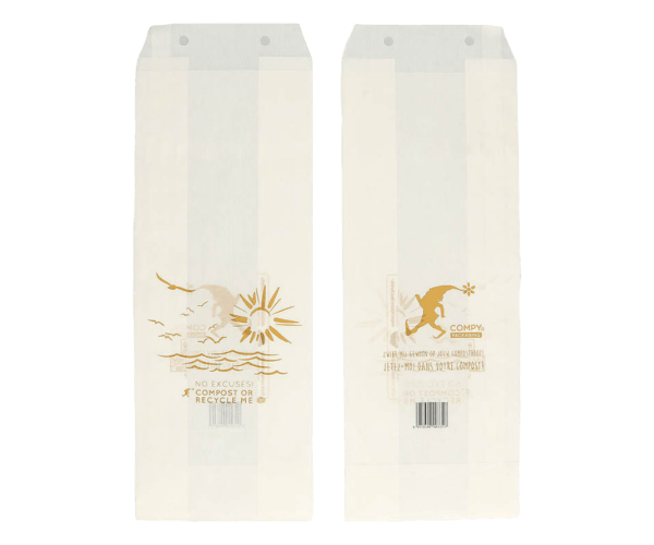 Papier Beugelz kraft Paraff 17,5x5,2x 45 Compost or Recycle