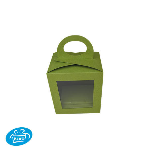 Paaseidoos Dess. Natura Nr.1. Recht + venst 130x99x141 groen
