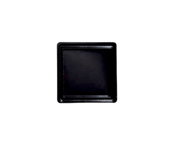 Schotel 6,5x6,5cm Zwart