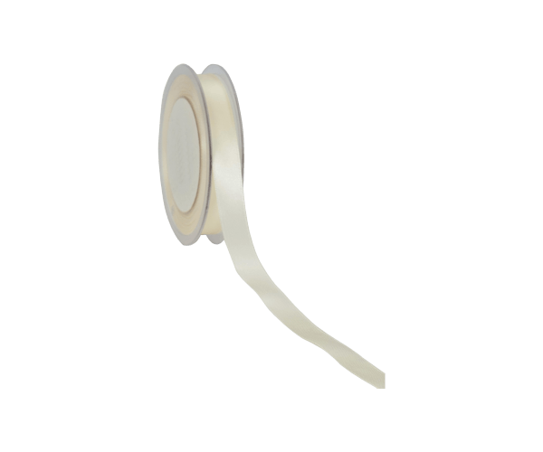 Rol zijdelint 15mm-25mtr Double F Satin D Off White DFS21.40