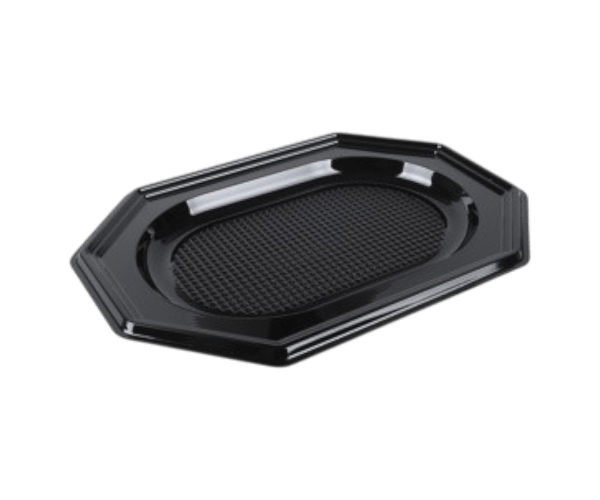 Cateringschaal.Rpet 46cm Zwart