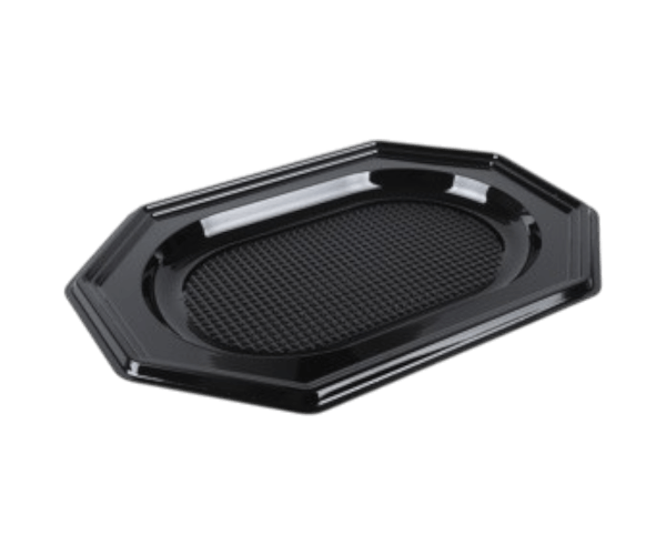 Cateringschaal.Rpet 55cm Zwart