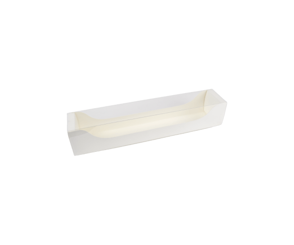 Macaron Box (9 st) 259x47x48mm wit glans