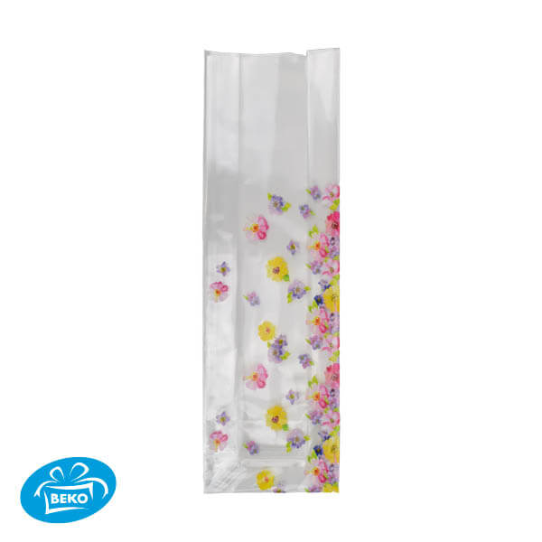 Dess.Bloom PP Blokbodemzak 40µ 80+40x240 mm