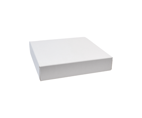 Gebaksdoos 25x25x5 voorz. bodem open (6 punts)