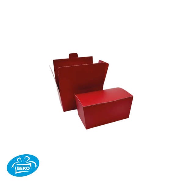 Bonbondoos 125gr.  Bordeaux Rood
