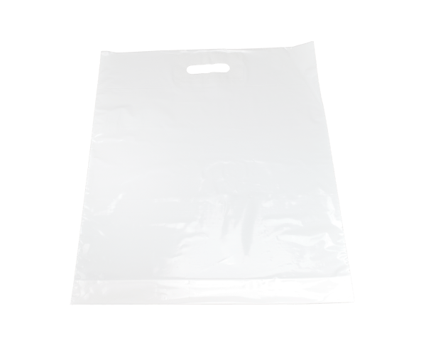 PE Tas 45x50+2x4 50µ Wit