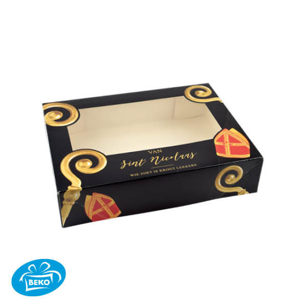Sint Letterdoos bovenvenster 28x21x6 Dessin Hope+Logo