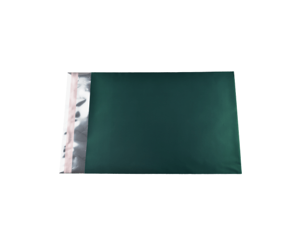 KD Kerstzakjes effen groen 21x30+5cm