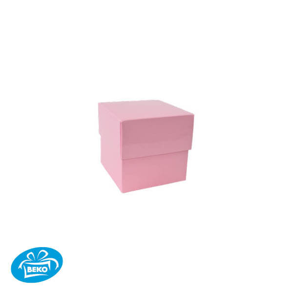 Bonbondoos 6,6x6,6x6,6 125gr. Deep Cover Box Rose