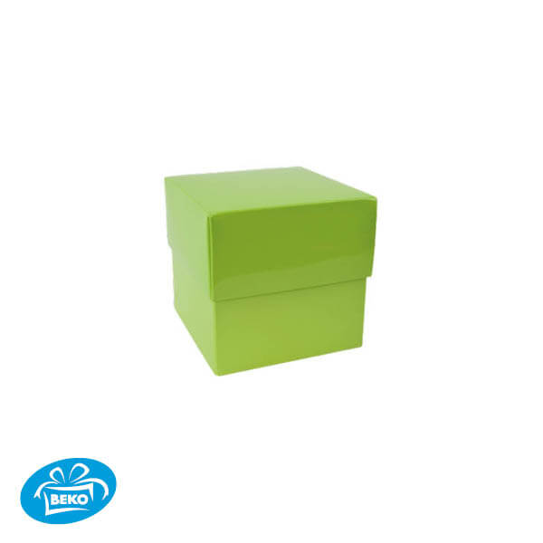 Bonbondoos 9,2x9,2x8,6 375gr. Deep Cover Groen