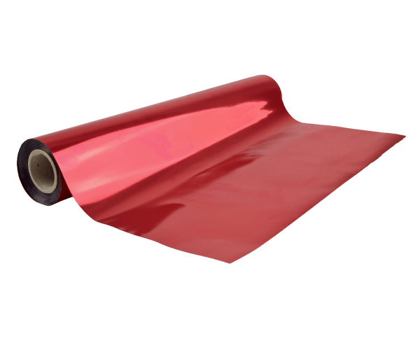 Kerst Kadopapier Effen Rood 50cm 50meter
