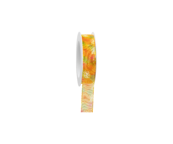 Rol zijdelint 25mm-18mtr Bloom Oranje (11.676.025.40)