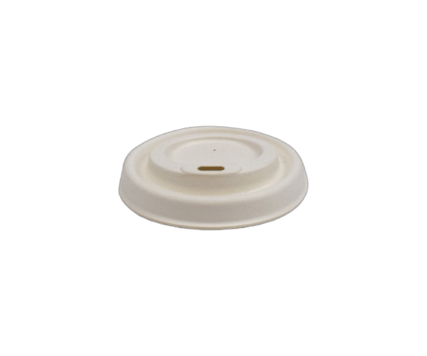 Koffie Beker Deksel 90mm Suikerriet 12 en 16 oz bekers Wit