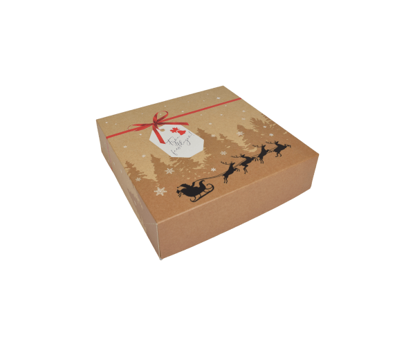 Kerst Krans 22,7x22,7x6 Ribbon