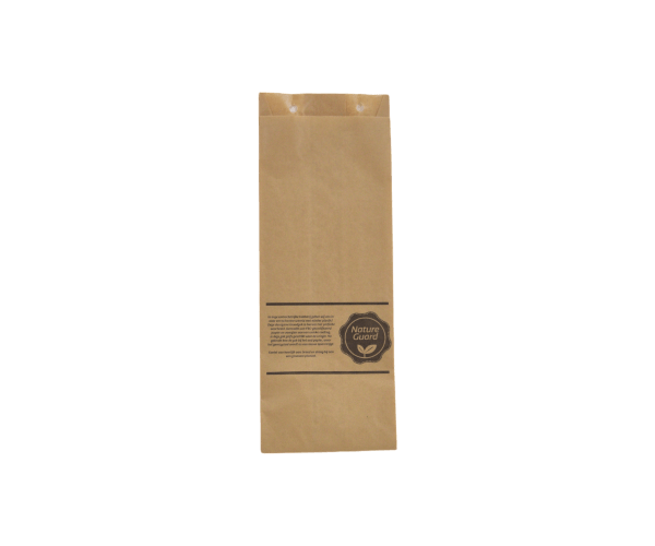 Papieren Beugelzak Kraft Nature Guard 16x12x43
