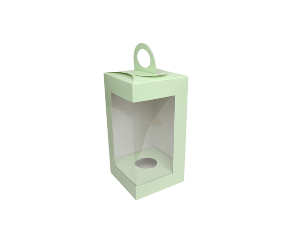 Paaseivensterdoos Past.Green Vert.120x120x240+Ei support wit