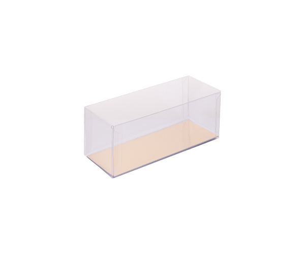 Macaronbox transp+ inlegkarton 13,5x4,5x4,5cm tbv 5 macarons