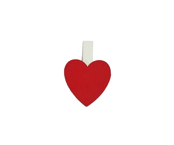 CLip Wooden Hart (8.W0051.65)
