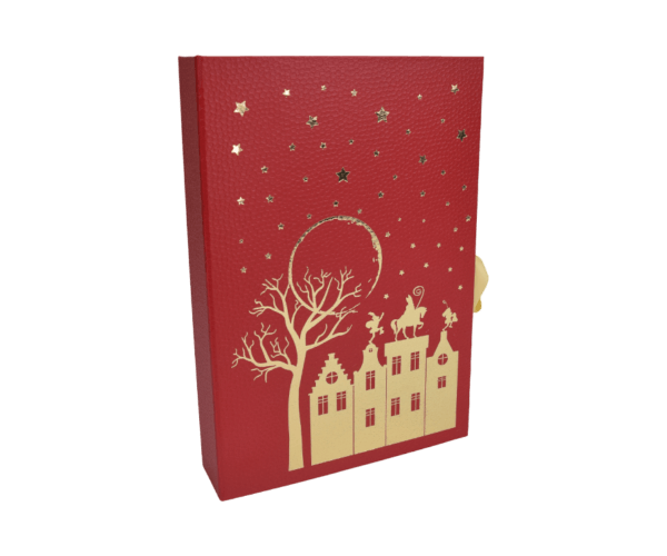 Sinterklaas Boek 32x22x5cm Embossed papier