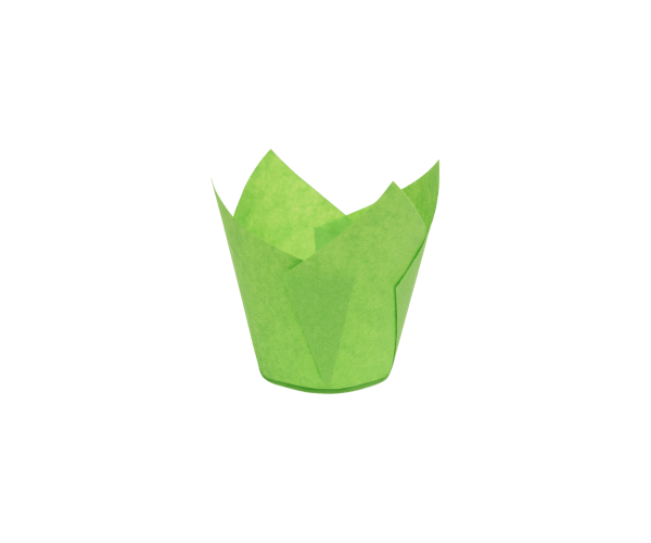 Caisse 110/35mm 'Tulp Small' Groen (Muffin)