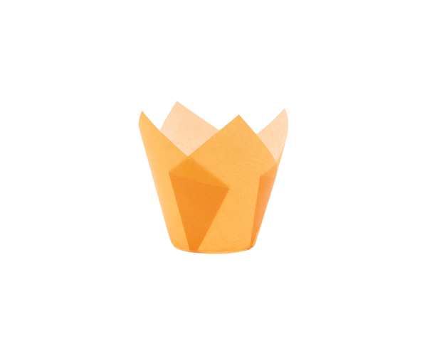 Caisse 110/35mm 'Tulp Small' Oranje (Muffin)